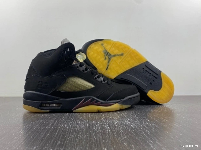 Cheap Maniere Ma Jordan Black 5 Air FD1330-001 x A 0721